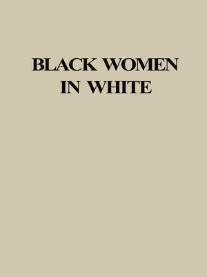 cover image of Black Women in White